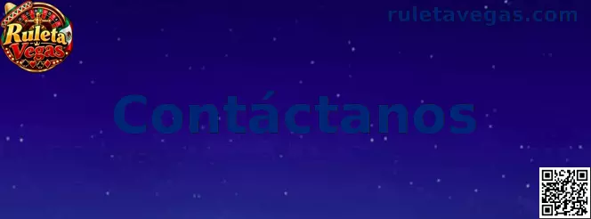 Sección de contacto de Ruleta Vegas