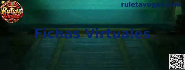 Representación visual de fichas virtuales utilizadas sobre una mesa digital de Ruleta Vegas